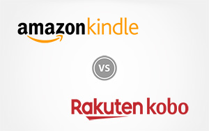 Liseuse Kobo contre liseuse Amazon Kindle